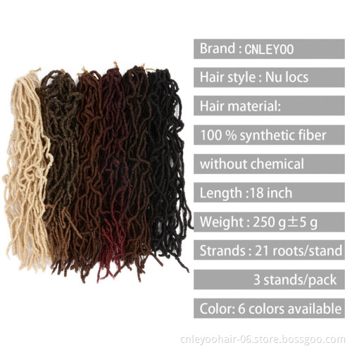 20 Inch Deep Wave Bulk Hair Brown Pre-twisted Synthetic Deep Hair Crochet Braids For Beauty